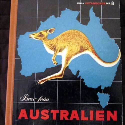 FIB:s Vetaböcker nr 8 Brev från Australien 1956