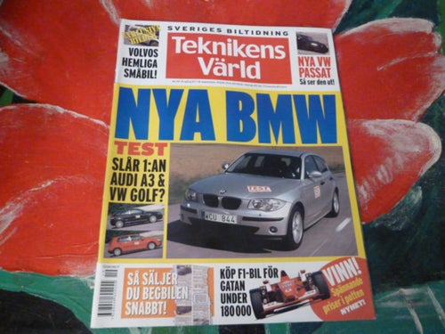 TEKNIKENS VÄRLD, NR 19, 2004, TIDNING