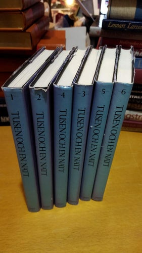 Tusen och en natt 1-6. Bok. Very Fine plus