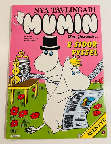 Tidningen Mumin , Nr 6 - 1982