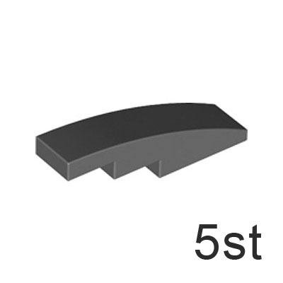5st Kloss med båge 1 x 4 Dark Stone Gray (LEGO Design ID: 11153, 61678)