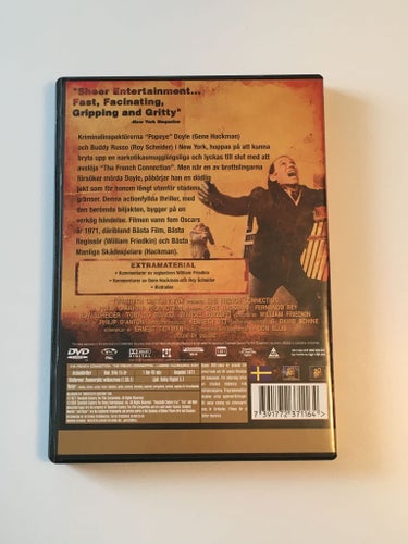 The french connection (Gene Hackman och Fernando Rey, 1971). Beg. DVD