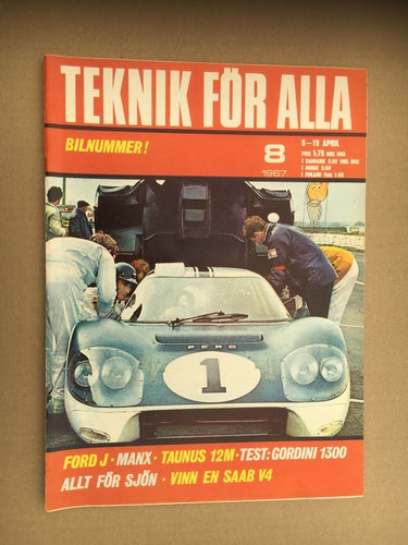 Teknik för Alla 1967 Nr. 8