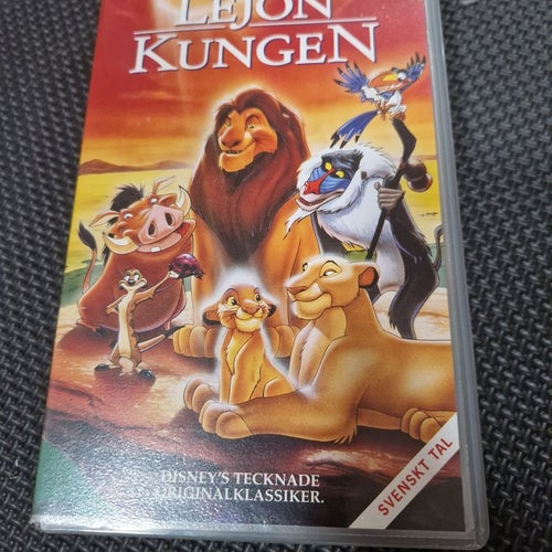 Lejonkungen VHS