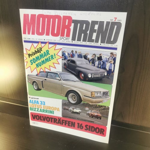 Motor Trend Sport Nr 7 1983