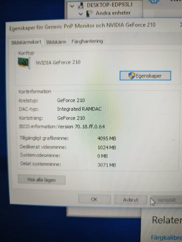 NVIDIA GeForce 210 Grafikkort
