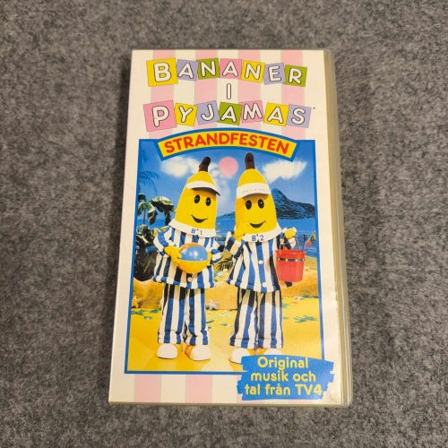 Bananer i pyjamas - Strandfesten - VHS