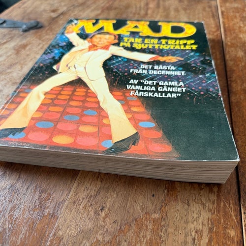 MAD tidningar ”Tar en tripp på sjuttiotalet”