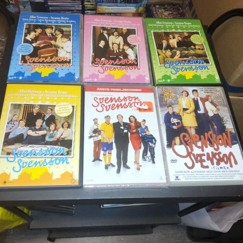 Svensson svensson Säsong 1-4 + 2 filmer - DVD