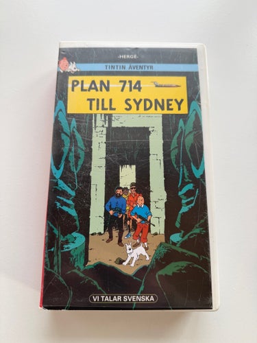 Tintin Äventyr: Plan 714 till Sydney, Hergé, 1991