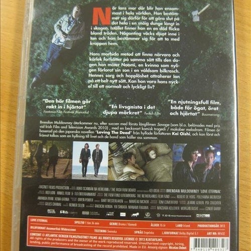 LOVE ETERNAL - PRISBELÖNAD DRAMAKOMEDI - DVD 2014