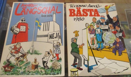2 album, Tecknar- Anders bästa + Anders långsjal, 1979, 1980, Anders Andersö