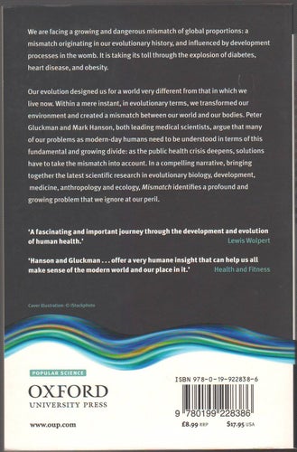 Mismatch: The Lifestyle Diseases Timebomb / Peter Gluckman m.fl.