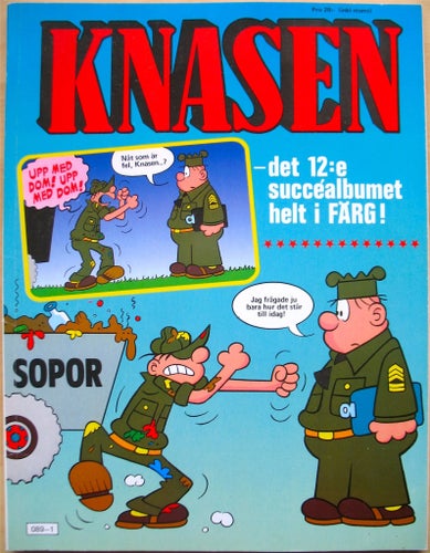 KNASEN Nr.12- Det 12:e Succé-albumet i FÄRG (1988) VG-FN
