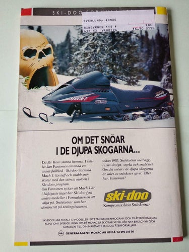 Agent X9 nr 11 från 1990