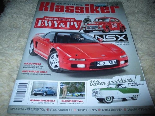 KLASSIKER NR 9 2021. FORD TAUNUS 17 M KOMBI -64, HONDA NSX, BORGWARD ,M.M
