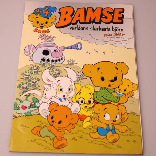 Bamse - 2006 - NR 4 Samlarbild Bamse och Lurvas
