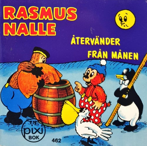 Rasmus Nalle Återvänder från månen nr 462 pixi - Fri Frakt