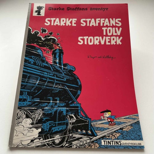 Starke Staffans äventyr #5, 1990, toppex! VF+