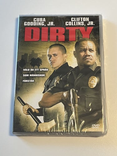 Dirty (Cuba Gooding Jr. & Clifton Collins Jr, 2005). Inplastad DVD