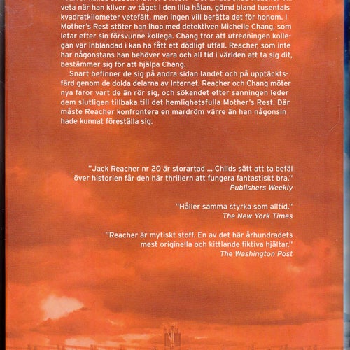 Lee Child / Tvinga Mig / Jack Reacher / Inbunden / Nära nyskick