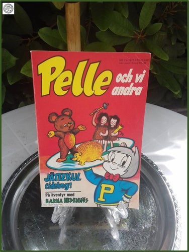 Pelle Svanslös serietidning 1972 nr 1 Fint skick