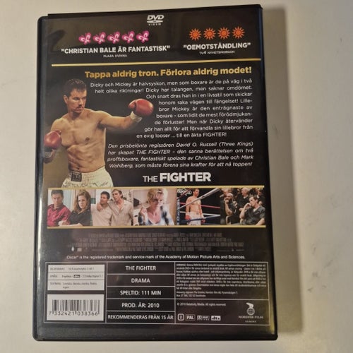 The Fighter - (DVD) *Svensk text*