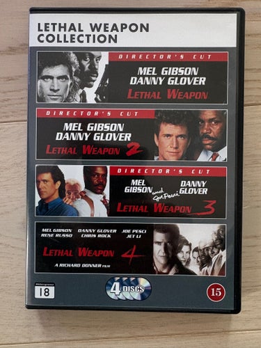 Lethal Weapon Collection (Director's Cut) - DVD - KANONSKICK!!