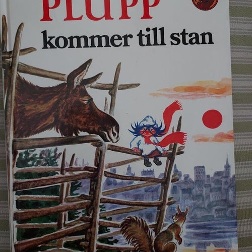 bok PLUPP kommer till stan INGA BORG