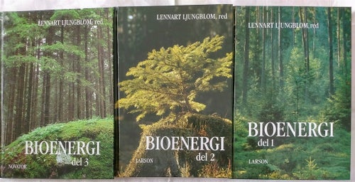 3 ST BIOENERGI LENNART LJUNGBLOM NOVATOR DEL 1, 2 OCH 3
