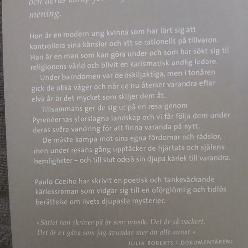 Vid floden Piedra satte jag mig ned och grät av Paulo Coelho, 1997