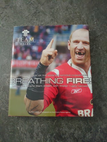 By Team Wales,The official book 2005, six nations champions, Breaking Fire