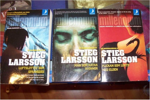 Stieg Larsson, Millennium, 3 böcker