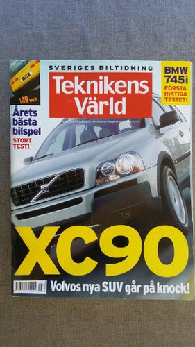 Teknikens Värld 25 2001: Hyundai Coupé, Land Rover Defender, Porsche 911 Turbo