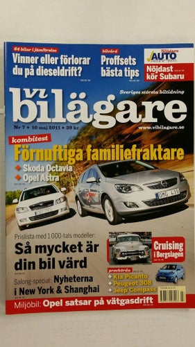 Vi bilägare nr 7 2011: Kia Picanto, Opel Astra 1,7 CDTI, Skoda Octavia TDI