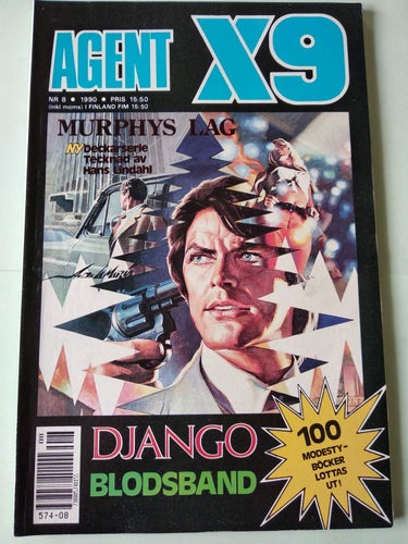 Agent X9 nr 8 från 1990