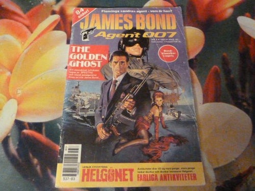JAMES BOND, NR 3-1991, TIDNING, AGENT 007