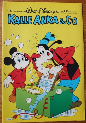 KALLE ANKA 1981 NR 47