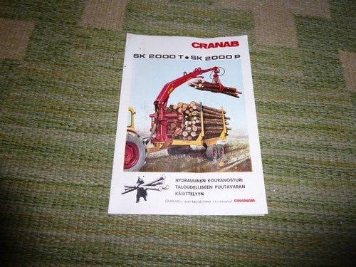 Cranab originalbroschyr på finska