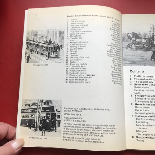 GETTING ABOUT IN TOWNS Paul White 1976