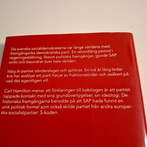 S-koden : den socialdemokratiska utmaningen av Carl Hamilton