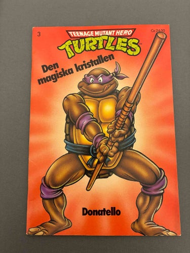 Teenage Mutant Hero Turtles Donatello Den magiska kristallen