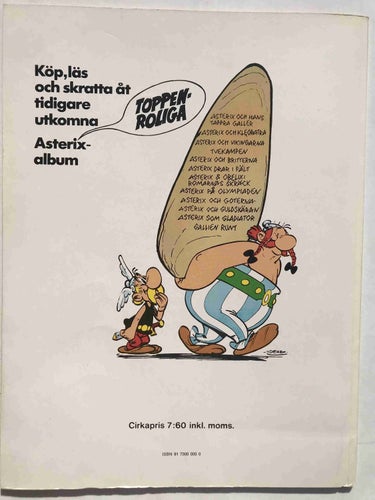 Asterix - 13. Asterix och skatten. FN-VF