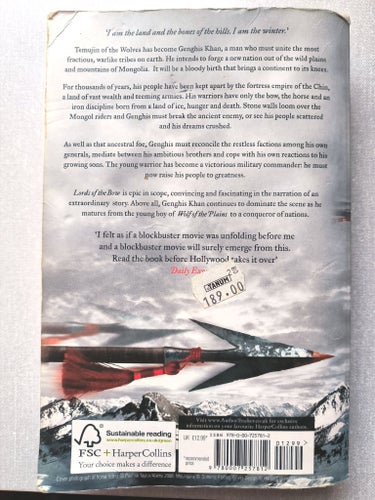 Lords of the Bow av Conn Iggulden, 2008