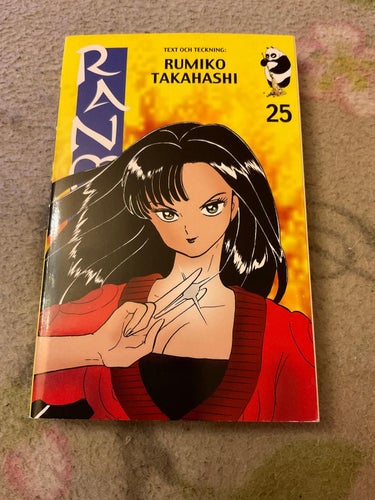Ranma vol 25 - svenska manga anime fantasy rumiko takahashi inu yasha inuyasha