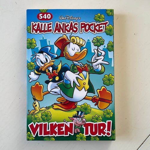 Kalle Ankas Pocket 540: Vilken tur!, 2023