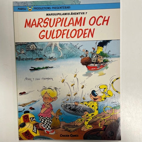 Marsupilami och Guldfloden av Franquin Första upplaga