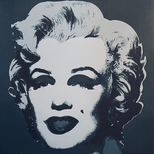 Andy Warhol litografi - Signerad och numrerad - Lågt utrop