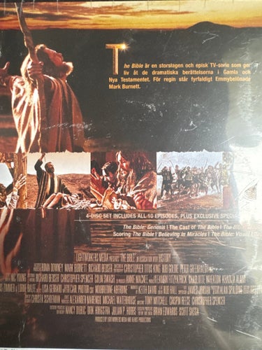 The Bible - The Epic Miniseries (DVD) (Ny och inplastad)