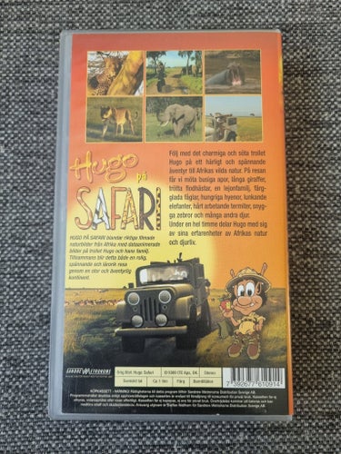 Hugo på Safari (VHS)
